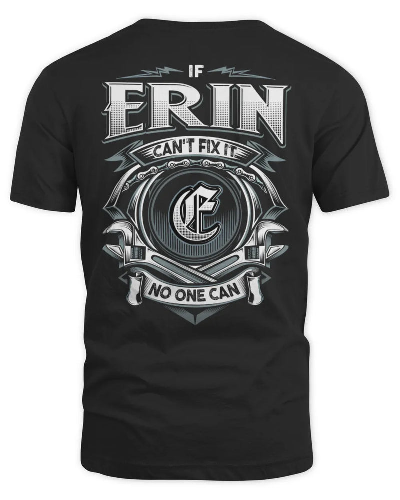 ERIN AP81-K4-626 - Personalized Ahmed Quote Apparel “If Ahmed Can't Fix It, No One Can” - Unisex Standard T-Shirt - Black