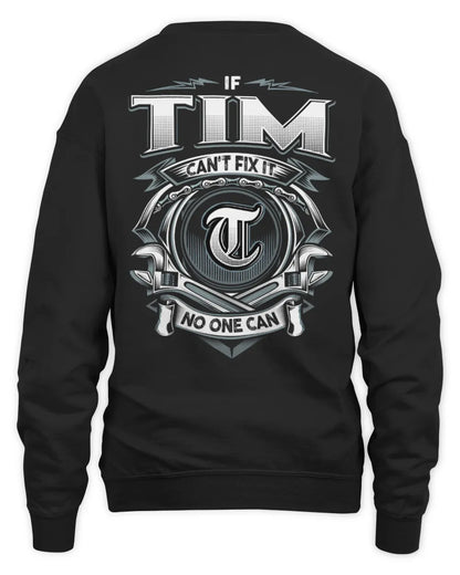 TIM AP81-K4-626 - Personalized Ahmed Quote Apparel “If Ahmed Can't Fix It, No One Can” - Unisex Sweatshirt - Black