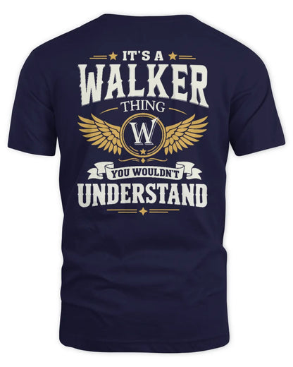 WALKER KT06-M008 It’s a [NAME] Thing – You Wouldn’t Understand | Personalized Vintage T-Shirt - Unisex Standard T-Shirt - Navy