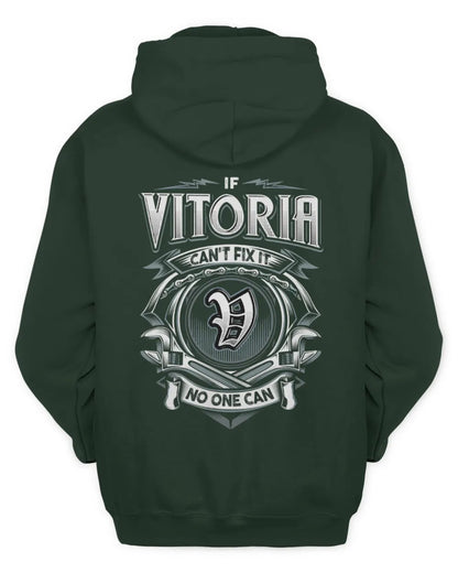 VITORIA AP81-K4-626 - Personalized Ahmed Quote Apparel “If Ahmed Can't Fix It, No One Can” - Unisex Hoodie - Forest Green