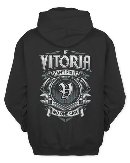 VITORIA AP81-K4-626 - Personalized Ahmed Quote Apparel “If Ahmed Can't Fix It, No One Can” - Unisex Hoodie - Black