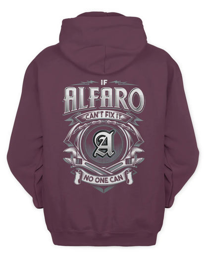 ALFARO AP81-K4-626 - Personalized Ahmed Quote Apparel “If Ahmed Can't Fix It, No One Can” - Unisex Hoodie - Maroon