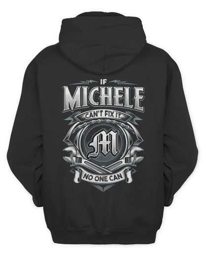 MICHELE AP81-K4-626 - Personalized Ahmed Quote Apparel “If Ahmed Can't Fix It, No One Can” - Unisex Hoodie - Black