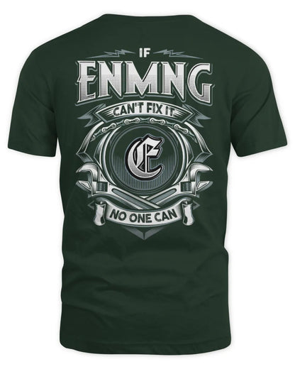 ENMNG AP81-K4-626 - Personalized Ahmed Quote Apparel “If Ahmed Can't Fix It, No One Can” - Unisex Standard T-Shirt - Forest Green