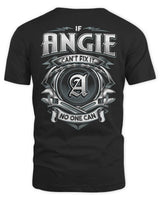 ANGIE AP81-K4-626 - Personalized Ahmed Quote Apparel “If Ahmed Can't Fix It, No One Can” - Unisex Standard T-Shirt - Black