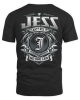 JESS AP81-K4-626 - Personalized Ahmed Quote Apparel “If Ahmed Can't Fix It, No One Can” - Unisex Standard T-Shirt - Black