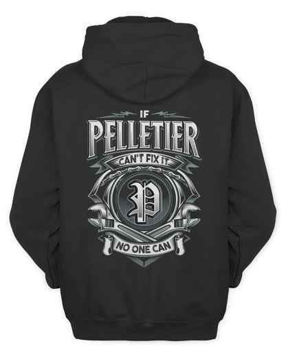 PELLETIER AP81-K4-626 - Personalized Ahmed Quote Apparel “If Ahmed Can't Fix It, No One Can” - Unisex Hoodie - Black