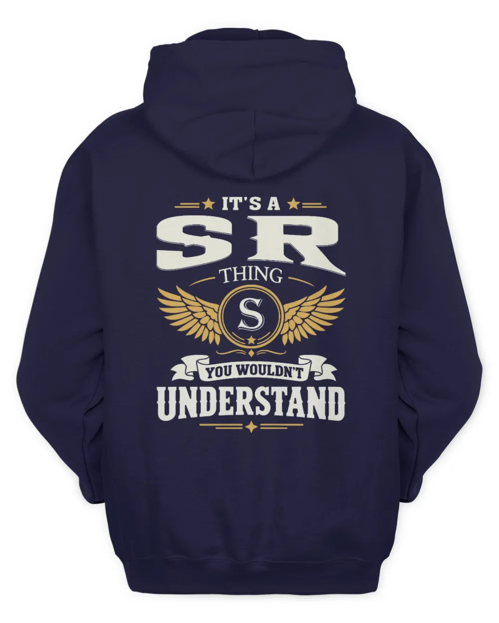 SR KT06-M008 It’s a [NAME] Thing – You Wouldn’t Understand | Personalized Vintage T-Shirt - Unisex Hoodie - Navy