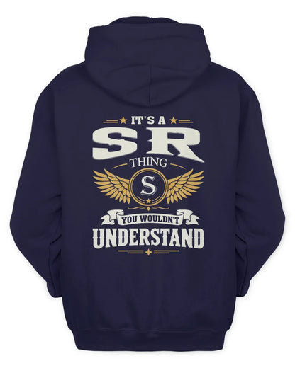 SR KT06-M008 It’s a [NAME] Thing – You Wouldn’t Understand | Personalized Vintage T-Shirt - Unisex Hoodie - Navy