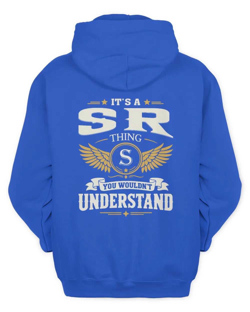 SR KT06-M008 It’s a [NAME] Thing – You Wouldn’t Understand | Personalized Vintage T-Shirt - Unisex Hoodie - Royal