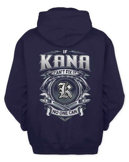 KANA AP81-K4-626 - Personalized Ahmed Quote Apparel “If Ahmed Can't Fix It, No One Can” - Unisex Hoodie - Navy