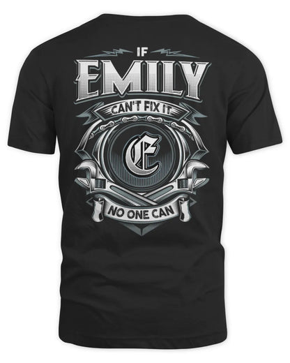 EMILY AP81-K4-626 - Personalized Ahmed Quote Apparel “If Ahmed Can't Fix It, No One Can” - Unisex Standard T-Shirt - Black