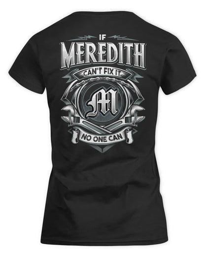 MEREDITH AP81-K4-626 - Personalized Ahmed Quote Apparel “If Ahmed Can't Fix It, No One Can” - Women's Standard T-Shirt - Black