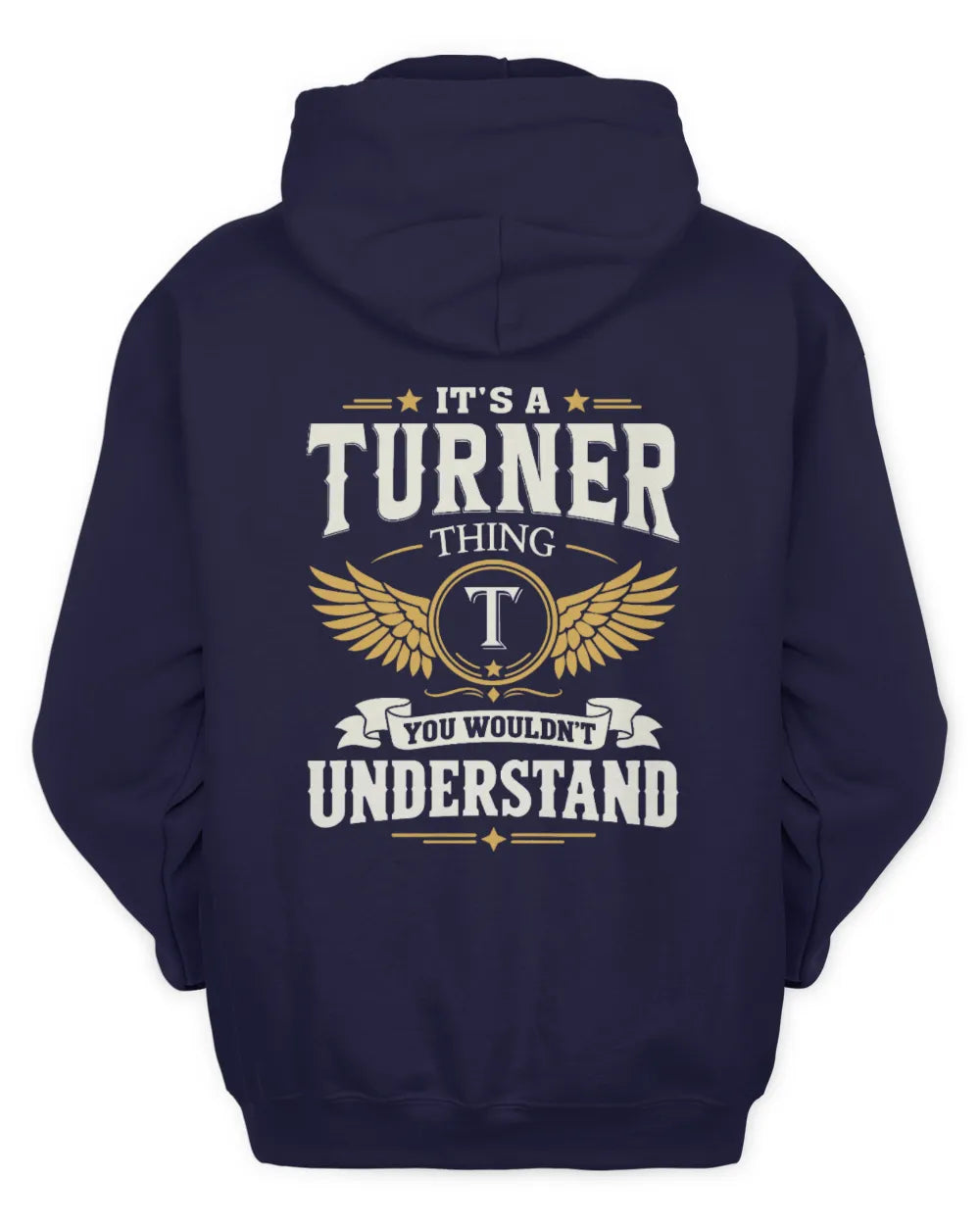 TURNER KT06-M008 It’s a [NAME] Thing – You Wouldn’t Understand | Personalized Vintage T-Shirt - Unisex Hoodie - Navy