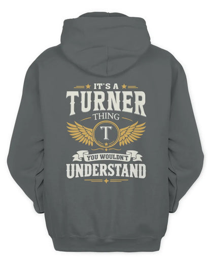 TURNER KT06-M008 It’s a [NAME] Thing – You Wouldn’t Understand | Personalized Vintage T-Shirt - Unisex Hoodie - Charcoal