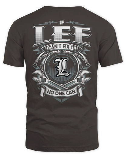 LEE AP81-K4-626 - Personalized Ahmed Quote Apparel “If Ahmed Can't Fix It, No One Can” - Unisex Standard T-Shirt - Dark Chocolate
