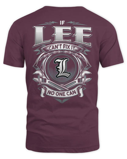 LEE AP81-K4-626 - Personalized Ahmed Quote Apparel “If Ahmed Can't Fix It, No One Can” - Unisex Standard T-Shirt - Maroon