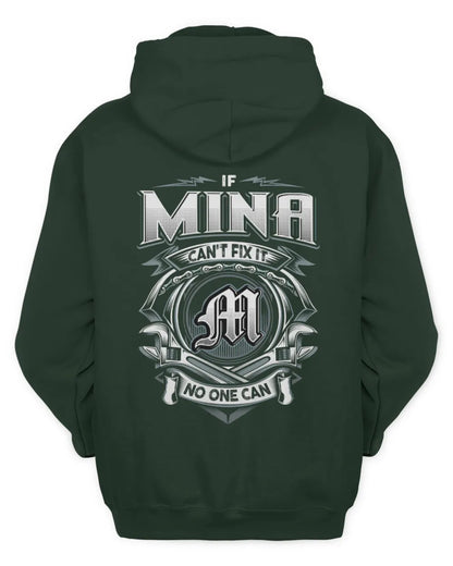 MINA AP81-K4-626 - Personalized Ahmed Quote Apparel “If Ahmed Can't Fix It, No One Can” - Unisex Hoodie - Forest Green