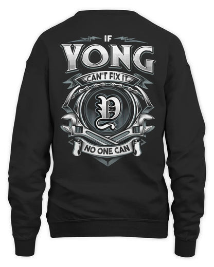 YONG AP81-K4-626 - Personalized Ahmed Quote Apparel “If Ahmed Can't Fix It, No One Can” - Unisex Sweatshirt - Black