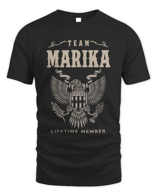 MARIKA TP06-K82 – Personalized Classic Style Apparel “Team NAME Lifetime Member”