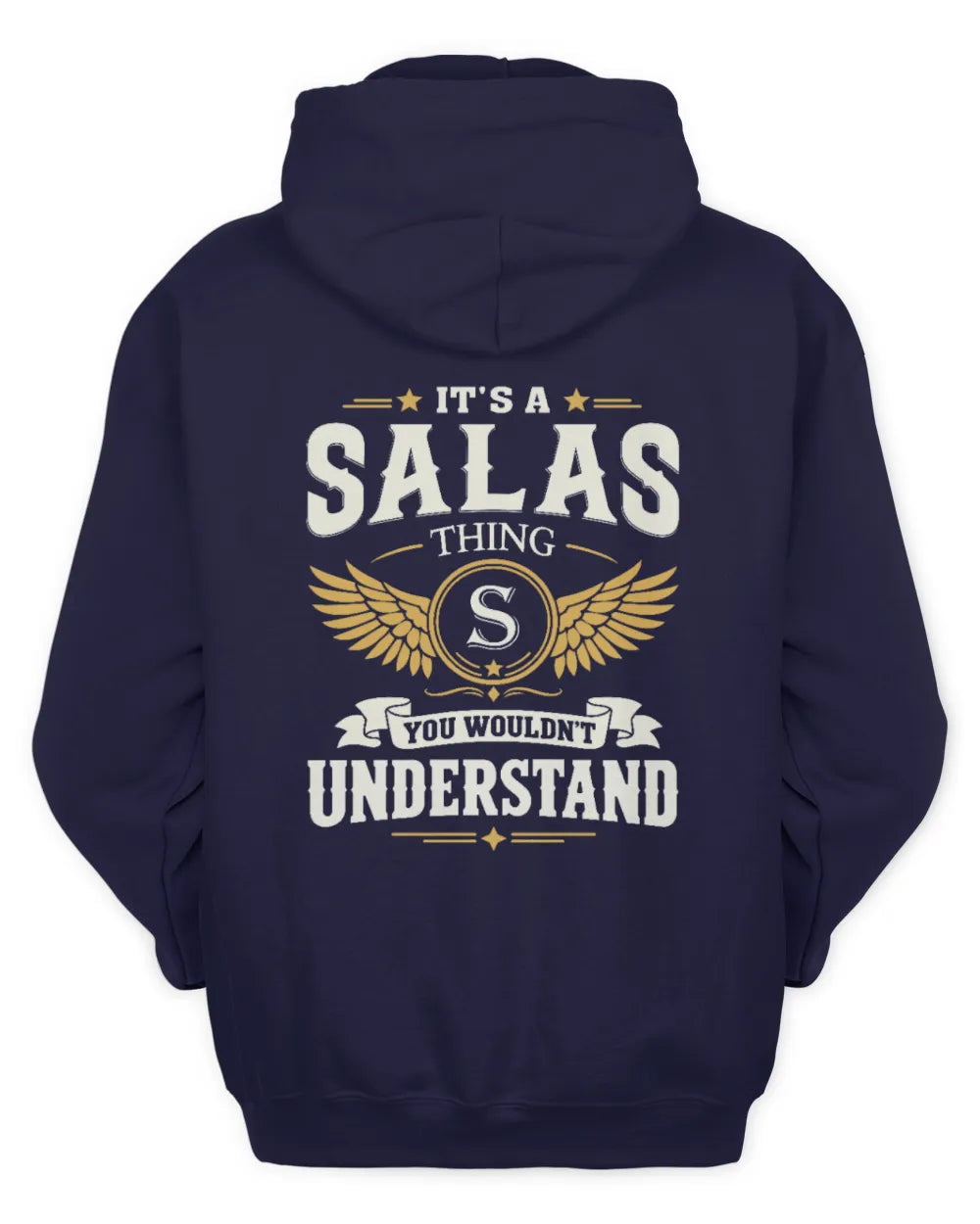 SALAS KT06-M008 It’s a [NAME] Thing – You Wouldn’t Understand | Personalized Vintage T-Shirt - Unisex Hoodie - Navy