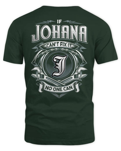 JOHANA AP81-K4-626 - Personalized Ahmed Quote Apparel “If Ahmed Can't Fix It, No One Can” - Unisex Standard T-Shirt - Forest Green