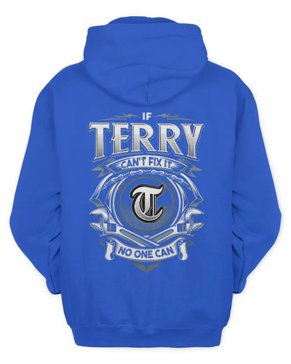 TERRY AP81-K4-626 - Personalized Ahmed Quote Apparel “If Ahmed Can't Fix It, No One Can” - Unisex Hoodie - Royal