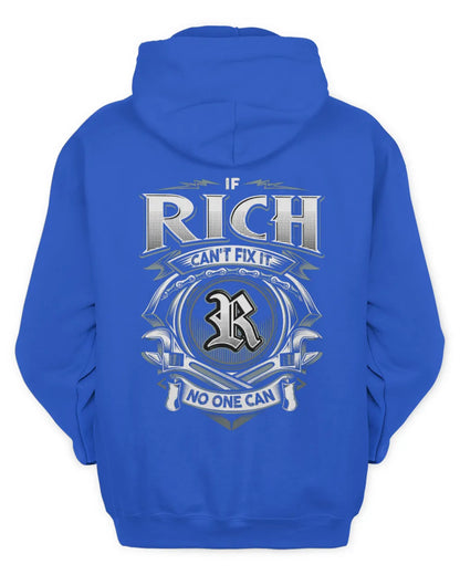 RICH AP81-K4-626 - Personalized Ahmed Quote Apparel “If Ahmed Can't Fix It, No One Can” - Unisex Hoodie - Royal