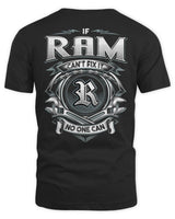 RAM AP81-K4-626 - Personalized Ahmed Quote Apparel “If Ahmed Can't Fix It, No One Can” - Unisex Standard T-Shirt - Black