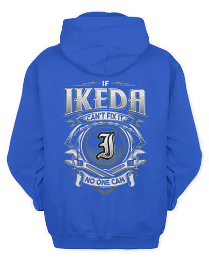 IKEDA AP81-K4-626 - Personalized Ahmed Quote Apparel “If Ahmed Can't Fix It, No One Can” - Unisex Hoodie - Royal