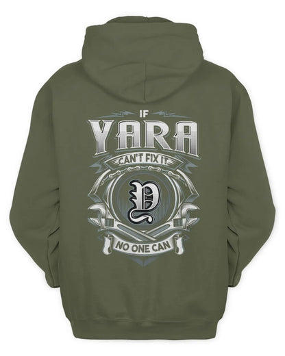 YARA AP81-K4-626 - Personalized Ahmed Quote Apparel “If Ahmed Can't Fix It, No One Can” - Unisex Hoodie - Military Green