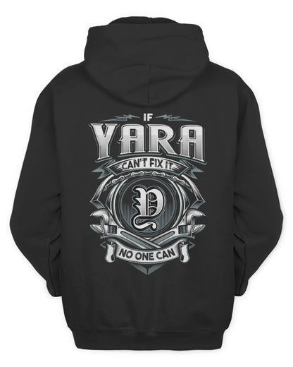 YARA AP81-K4-626 - Personalized Ahmed Quote Apparel “If Ahmed Can't Fix It, No One Can” - Unisex Hoodie - Black