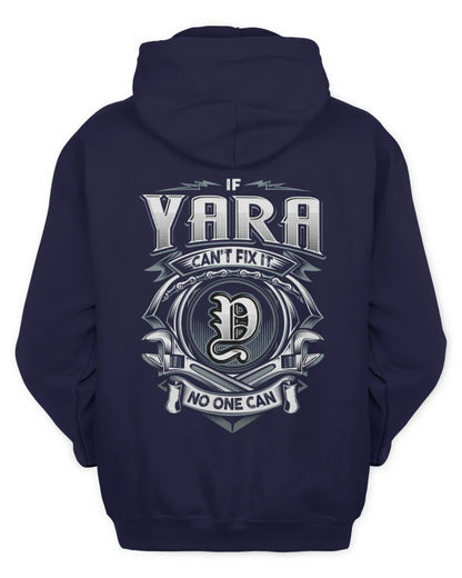 YARA AP81-K4-626 - Personalized Ahmed Quote Apparel “If Ahmed Can't Fix It, No One Can” - Unisex Hoodie - Navy