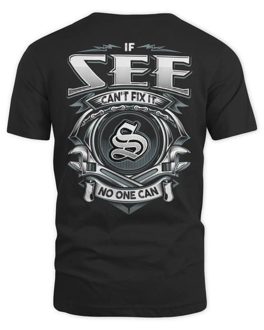 SEE AP81-K4-626 - Personalized Ahmed Quote Apparel “If Ahmed Can't Fix It, No One Can”