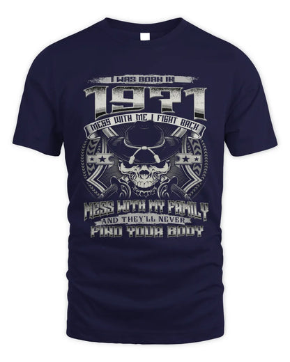 1971 HH89-K2 – Protective Family Quote T-Shirt - Unisex Standard T-Shirt - Navy