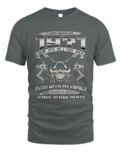 1971 HH89-K2 – Protective Family Quote T-Shirt - Unisex Standard T-Shirt - Charcoal