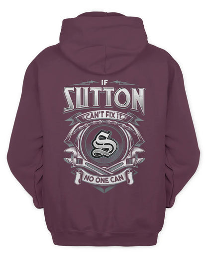 SUTTON AP81-K4-626 - Personalized Ahmed Quote Apparel “If Ahmed Can't Fix It, No One Can” - Unisex Hoodie - Maroon
