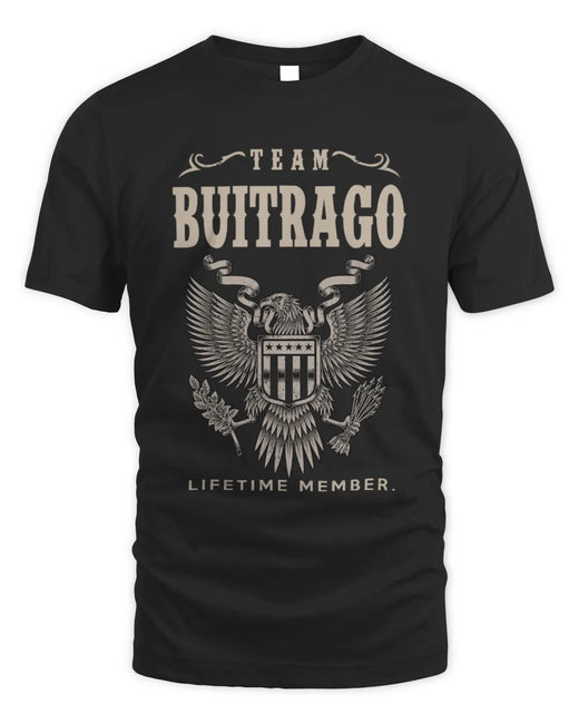 BUITRAGO TP06-K82 – Personalized Classic Style Apparel “Team NAME Lifetime Member”