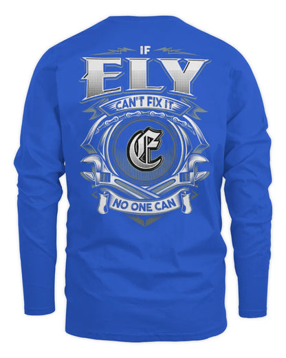 ELY AP81-K4-626 - Personalized Ahmed Quote Apparel “If Ahmed Can't Fix It, No One Can” - Men's Long Sleeved T-Shirt - Royal