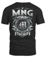 MNG AP81-K4-626 - Personalized Ahmed Quote Apparel “If Ahmed Can't Fix It, No One Can” - Unisex Standard T-Shirt - Black