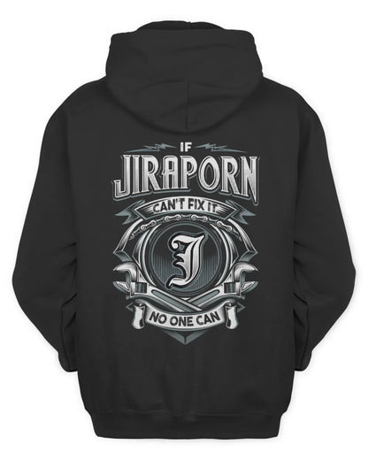JIRAPORN AP81-K4-626 - Personalized Ahmed Quote Apparel “If Ahmed Can't Fix It, No One Can” - Unisex Hoodie - Black
