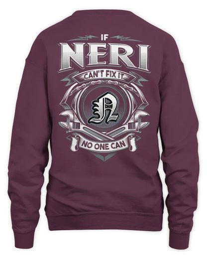 NERI AP81-K4-626 - Personalized Ahmed Quote Apparel “If Ahmed Can't Fix It, No One Can” - Unisex Sweatshirt - Maroon