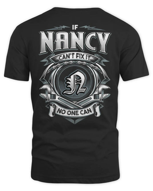 NANCY AP81-K4-626 - Personalized Ahmed Quote Apparel “If Ahmed Can't Fix It, No One Can” - Unisex Standard T-Shirt - Black