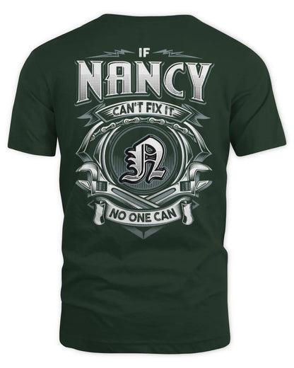 NANCY AP81-K4-626 - Personalized Ahmed Quote Apparel “If Ahmed Can't Fix It, No One Can” - Unisex Standard T-Shirt - Forest Green