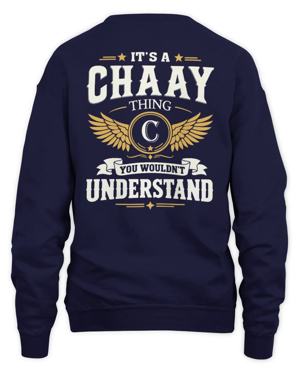 CHAAY KT06-M008 It’s a [NAME] Thing – You Wouldn’t Understand | Personalized Vintage T-Shirt - Unisex Sweatshirt - Navy