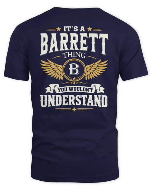 BARRETT KT06-M008 It’s a [NAME] Thing – You Wouldn’t Understand | Personalized Vintage T-Shirt