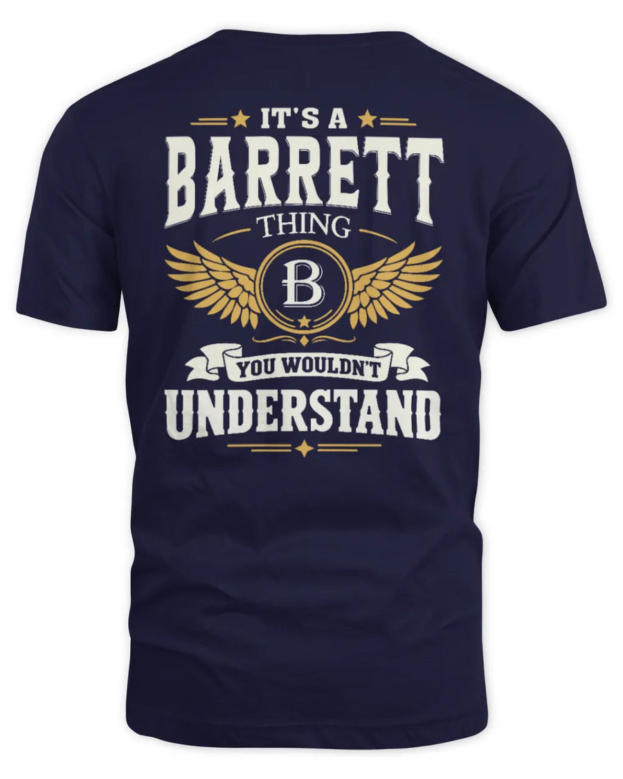 BARRETT KT06-M008 It’s a [NAME] Thing – You Wouldn’t Understand | Personalized Vintage T-Shirt