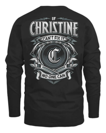 CHRISTINE AP81-K4-626 - Personalized Ahmed Quote Apparel “If Ahmed Can't Fix It, No One Can” - Men's Long Sleeved T-Shirt - Black