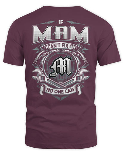 MAM AP81-K4-626 - Personalized Ahmed Quote Apparel “If Ahmed Can't Fix It, No One Can” - Unisex Standard T-Shirt - Maroon