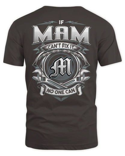 MAM AP81-K4-626 - Personalized Ahmed Quote Apparel “If Ahmed Can't Fix It, No One Can” - Unisex Standard T-Shirt - Dark Chocolate